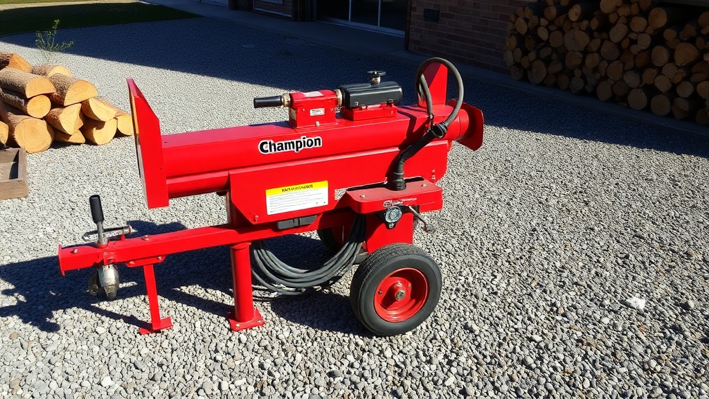 Champion 25-Ton Log Splitter: Step-by-Step Hydraulic Hose Replacement Guide