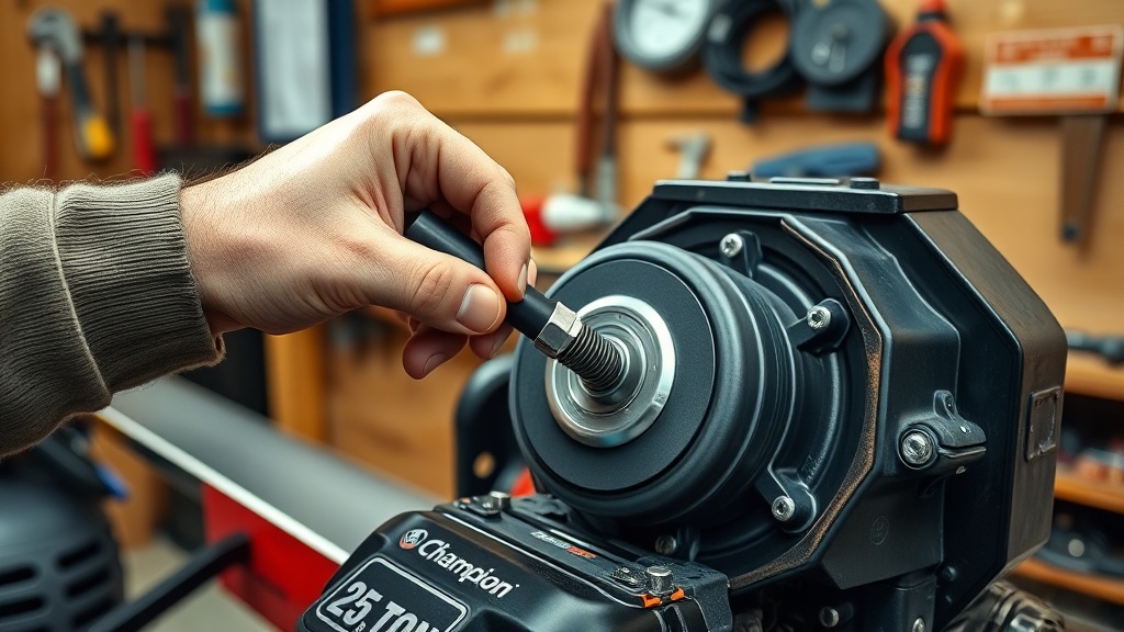Champion 25-Ton Splitter: Step-by-Step Spark Plug Replacement Guide