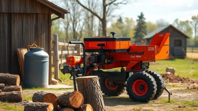 Southland 22-Ton Splitter: Hydraulic Oil Comparison – Synthetic vs Conventional