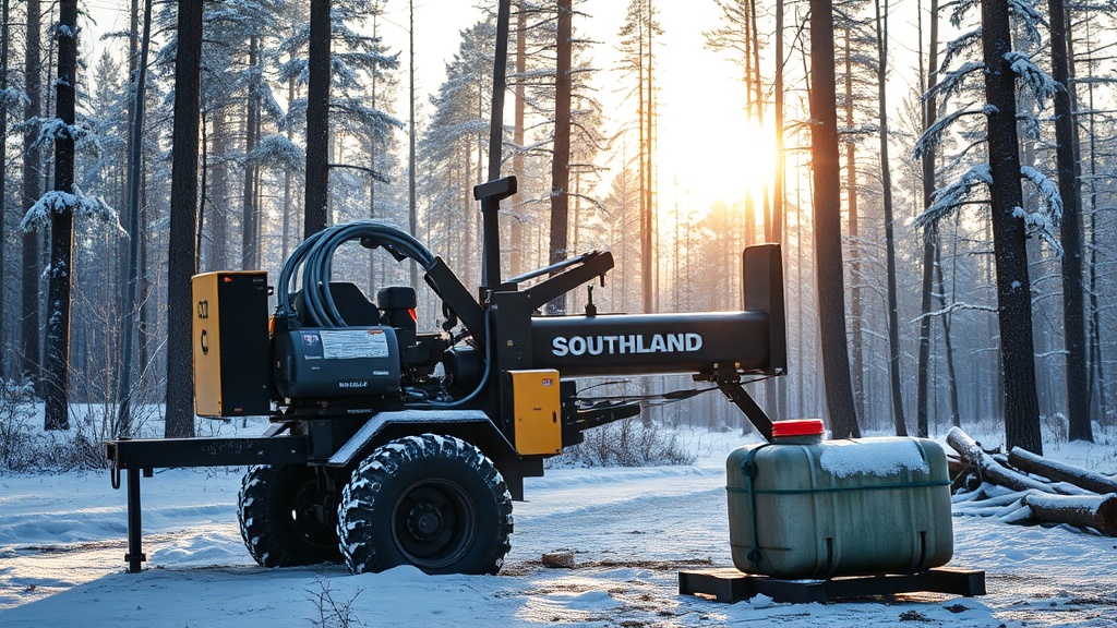 Southland 22-Ton Splitter: Cold Weather Performance and Starting Tips