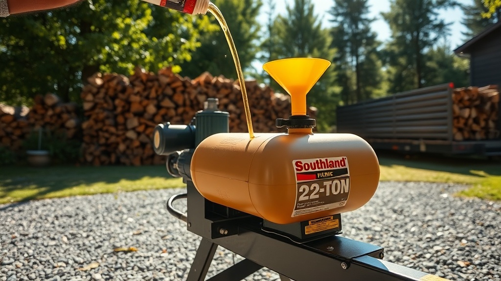 Southland 22-Ton Splitter: Hydraulic Oil Change Frequency Guide