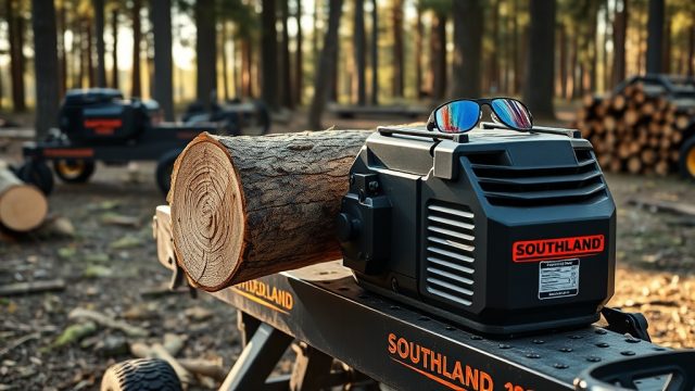 Southland 22-Ton Log Splitter: Safe Techniques for Clearing Log Jams